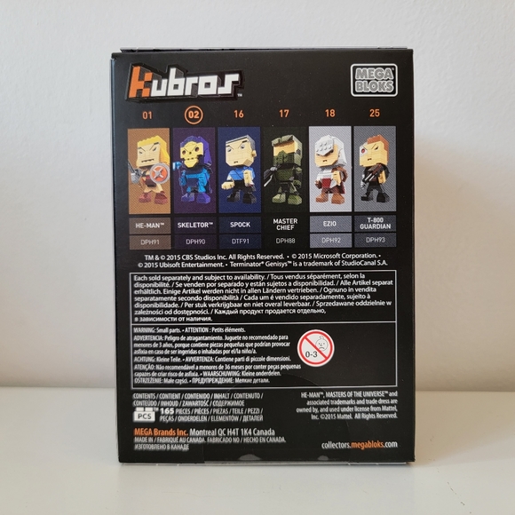 *SOLD* Masters of the Universe 'Skeletor' Kubros Mega Bloks building kit. - Picture 2 of 3
